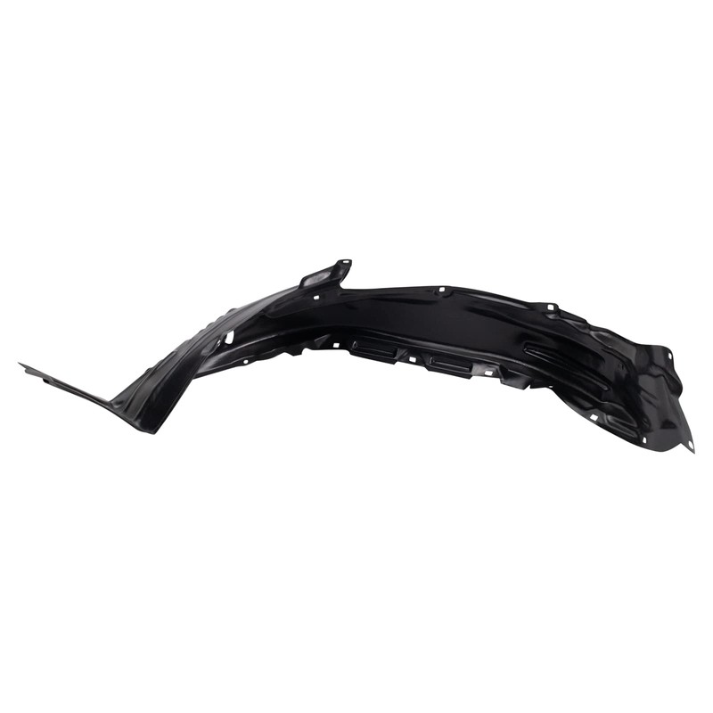 TRQ Front Right Inner Fender Liner Black Passenger Side Compatible