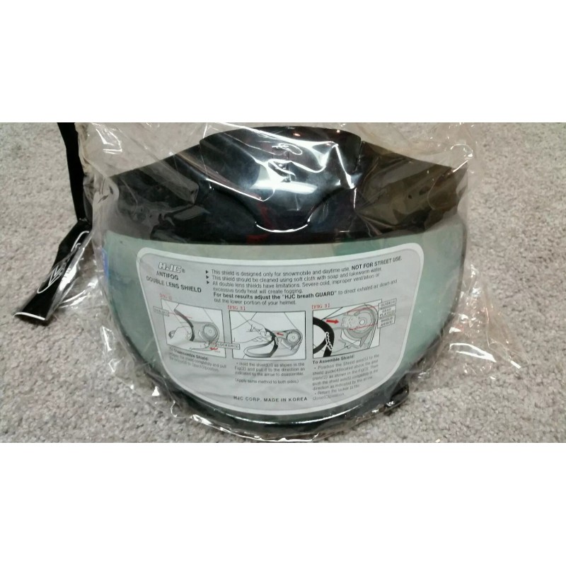HJC CS-12 Snowmobile Helmet shield visor CLEAR Lens
