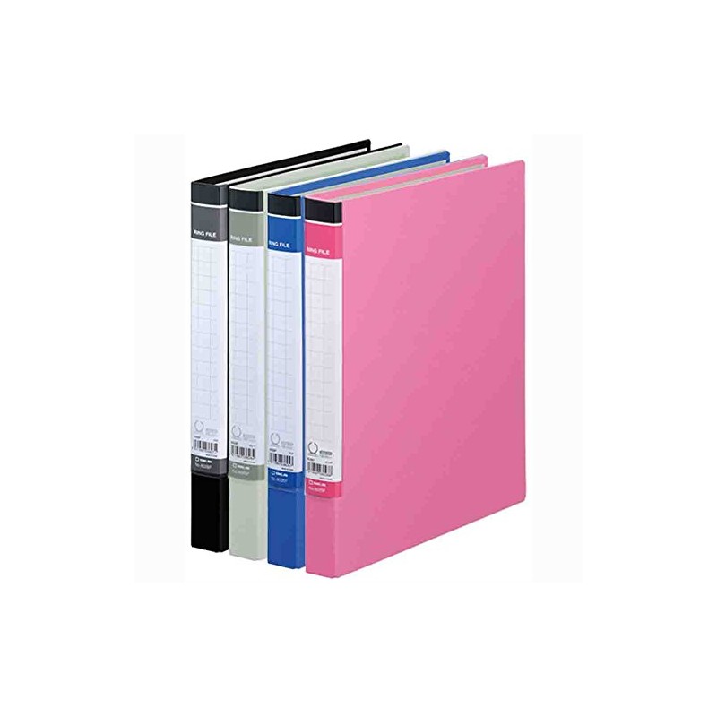 King Jim Ring File BF Series A4 Black 602BF Black
