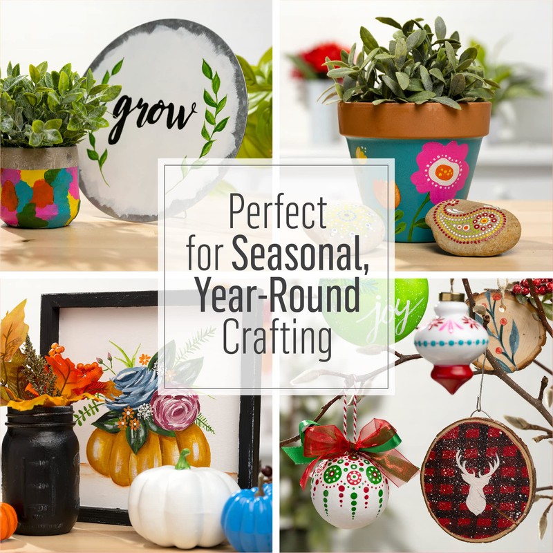 FolkArt Acrylic Paint, Pure Orange, 8 Oz