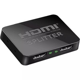 JacobsParts Active HDMI Splitter Powered Amplifier 1 to 2 4K 2160P 1080P Screen Mirroring