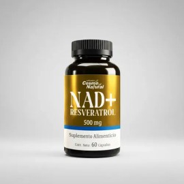 Cosmo Natural Nad+ Resveratrol 500mg 60 Cápsulas