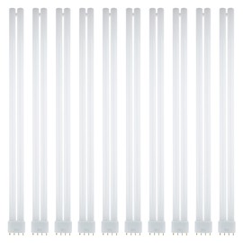 Sunlite FT40DL/830 Twin Tube Compact Fluorescent Lamp, FT 4-Pin, 40 Watts, 3150 Lumens, 3000K Warm White, 4-Pin (2G11) Base, ROHS Compliant, 10 Pack