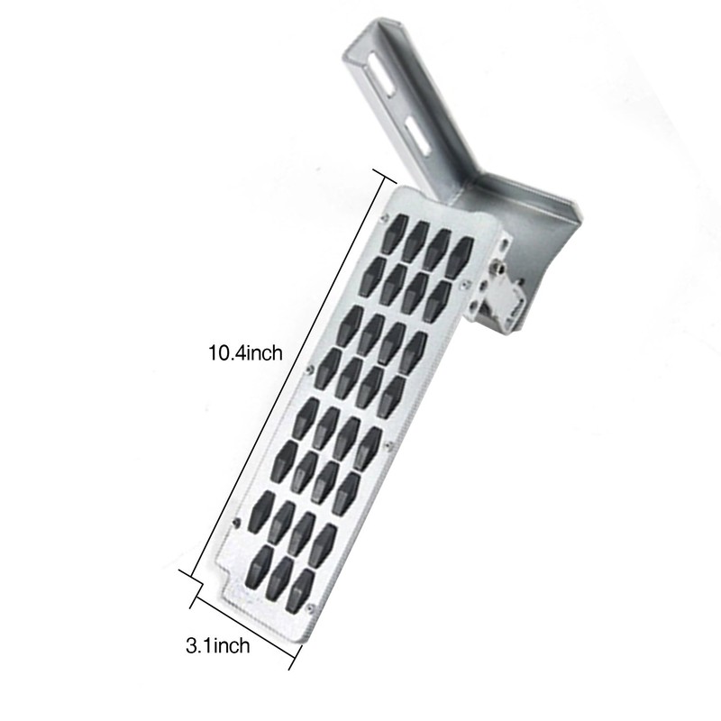 Hooke Road Dead Pedal Driver Foot Rest Pad Kick Panel