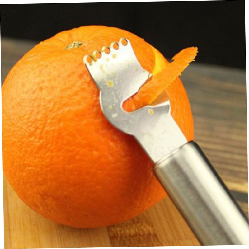 VILLFUL Citrus Peeler 2pcs Lemon Grater and Vegetable Peeler Set