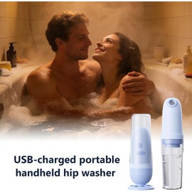 Bidet Portátil Manual Eléctrico Bidé Personal de Viaje y Cuidado Postparto Para Higiene Femenina Hogar Hotel Baño Camping Senderismo Exteriores