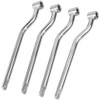 ANCLLO Universal Stainless Steel Motorcycle Saddlebag Side Support Bars Mounting