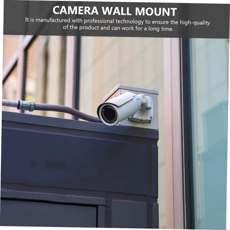 Mikinona 2Pcs Adjustable Mount Bracket for Indoor Outdoor Security Easy