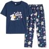 Vopmocld Big Girls' Short Sleeve Long Pants Pajama Sets 2PCS