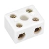 uxcell 2 Way Ceramics Terminal Blocks High Temp Porcelain Ceramic