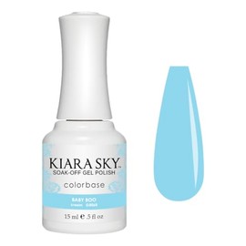 KIARA SKY Gel Polish | Soak-Off All In One 0.5 fl oz | G5068 Baby Boo (Soft Baby Blue Shade)