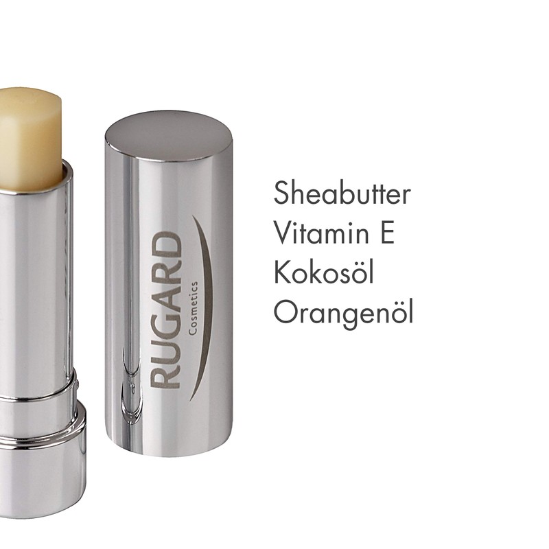 RUGARD Lip balm: 100% natural lip care with vitamin E