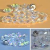 Magnetic Curtain Tiebacks,Crystal Beads Rope Drapery Holdbacks Holder for Small,Thin