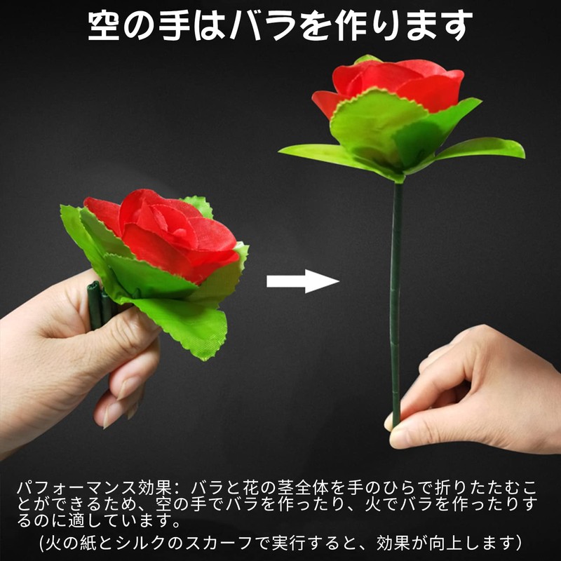 Coollooda Flower Magic Roses, Surprise Magic Set, Set of 5,