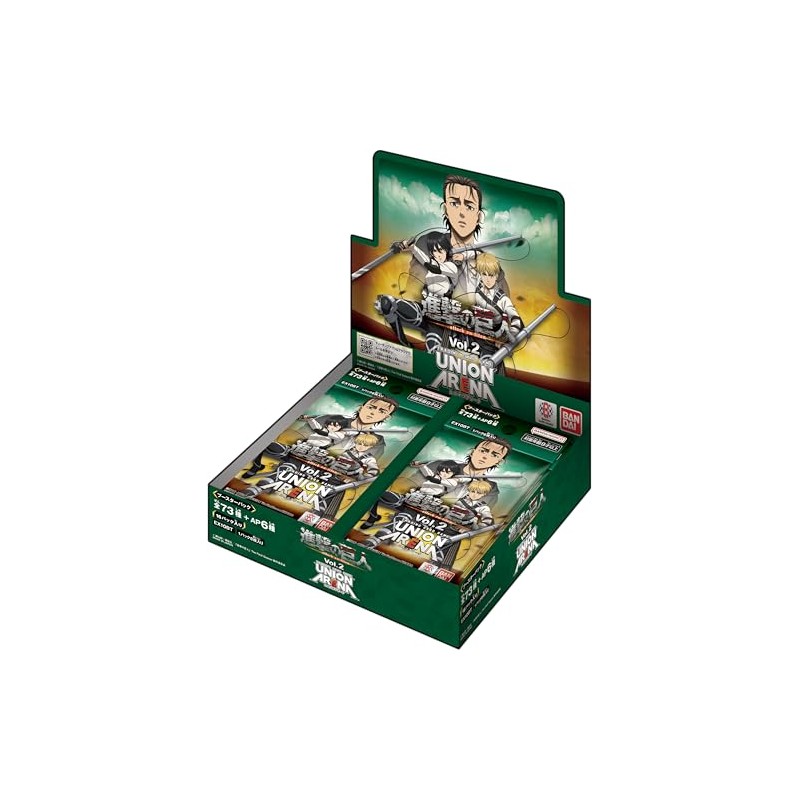 Bandai Bandai Union Arena Booster Pack, Attack on Titan Vol.2