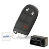 4B Remote Key Fob Replacement Remote Fob Kit for Dodge