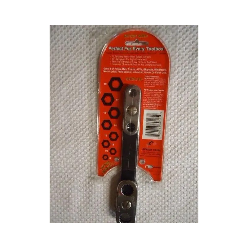 Roto-Wrench 8 sizes Metric Spin Lock Design