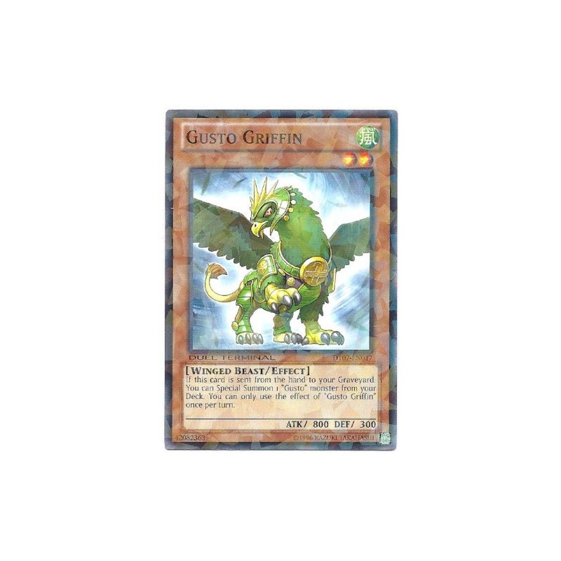 YU-GI-OH! - Gusto Griffin (DT07-EN017) - Duel Terminal 7A -