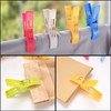 Pack of 24 Large Plastic Pegs, Clothes Pegs, Windproof Towel