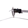 Quality Metal Pant/Skirt Blouse Hanger 10-Pack, Heavy-Duty Skirt Hangers with
