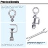 6-Pack Small C Clamps – 304 Stainless Steel Beam Clamps