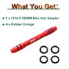 MUQZI Bicycle QR Adapter 12 to 9 mm Front Hub