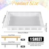 13.5"X9.5"X1.9" Large Silicone Tray Molds for Epoxy Resin, Deep Rectangle