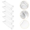 Operitacx 50pcs Lint Filters for Washing Machine Hose Stainless Steel