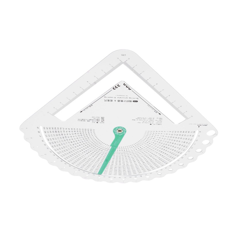 Knitting Ruler Knitting Gauge Measuring Tool Multifunctional Accurate Knitting Stitch