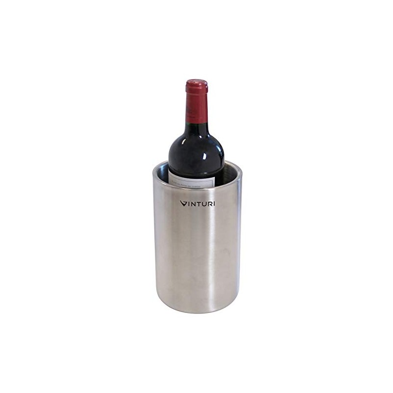 Vinturi V9073 Stainless Steel Double Walled Wine and Champagne Cooler