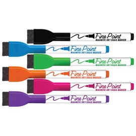Mattel Board Dudes SRX Magnetic Dry Erase Markers 6-Pack Assorted Colors (DDM77), standart