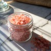 Soeos Coarse Pink Salt, Coarse Grain, 16 oz, Kosher Salt
