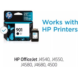 HP 901 BLACK Genuine Printer Ink Cartridge EXP. 2022 - HP901 - BUY MORE & SAVE $