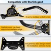 Beciety Starlink Gen 3 Mount, Adjustable Heavy Duty Wall/Roof/Pole Mounting