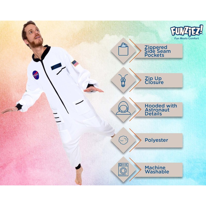 Silver Lilly - Pijama de astronauta de una pieza -
