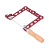 Mini Woodworking Hand Saw U Shape Wooden Handle Coping Saw