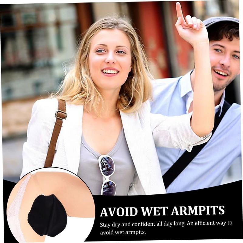 NOLITOY Underarm Sweat Pads for Women Men 2pcs Cotton Armpit
