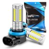Marsauto H11/H8 LED Fog Light Bulb, 12,000 LM 600% Brightness