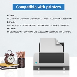 TN248XL Black TN-248BK TN 248 Toner TN-248XL Compatible with Brother TN248 TN-248 MFC-L3760CDW L3740CDW DCP-L3560CDW L3740CDWE HL-L3240CDW L8390CDW