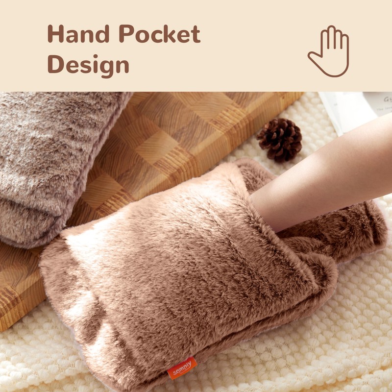 samply Hot Water Bottle with Cover - 2L Hot Water