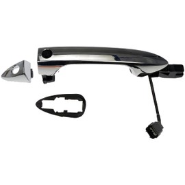 Dorman 97948 Front Driver Side Exterior Door Handle Compatible with Select Honda Models, Chrome