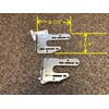 Commercial Garage Door Universal Center Spring Support Anchor Bracket (Pair)