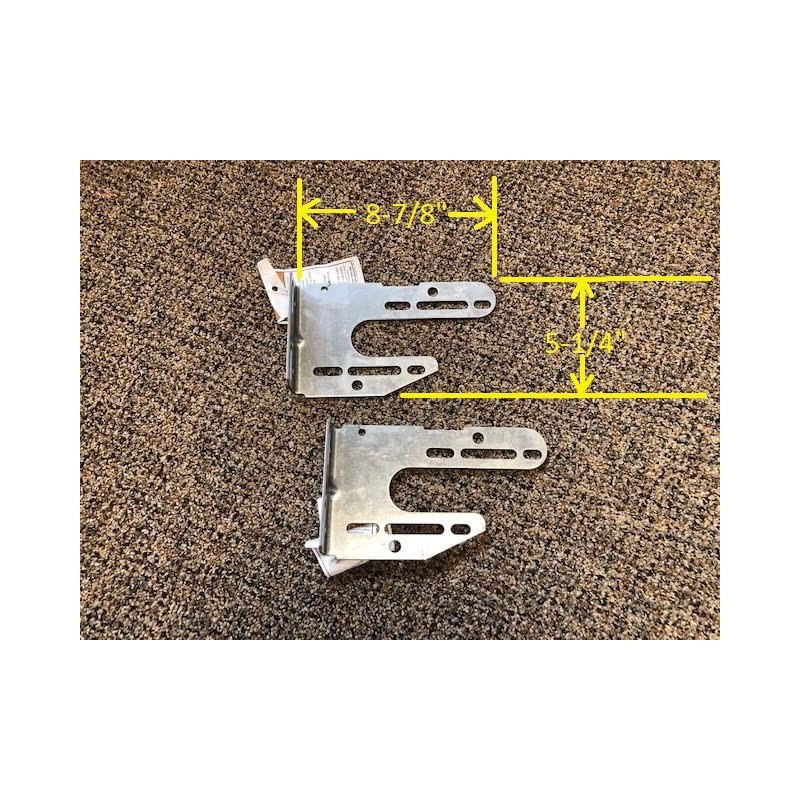 Commercial Garage Door Universal Center Spring Support Anchor Bracket (Pair)