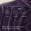 Bedsure Fleece Blanket Sofa Throw - Versatile Blanket Fluffy Soft