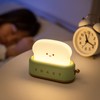 LED Bread Emotion Machine Night Light Eye Protection Portable Imitation