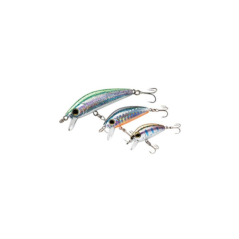 Yo-Zuri F1168-M92 L-Minnow Sinking Lure, Green Silver Orange
