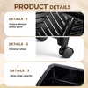 20 Inch Rolling Paint Tray with Wheels, Large Capacity &