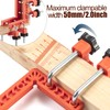 YUENGJGI 90 Degree Angle Clamps Positioning Square Set, Rectangular Clamps