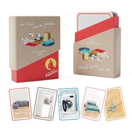 Kakaduu - The Educational Game from 1 Year: My First Words - At Home. - 50 Picture Cards with Everyday Motifs for Early Language Development according to Montessori