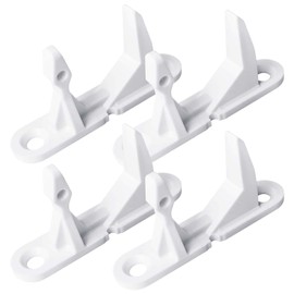 GOLD DEER 4 Pack 131763310 Washer Door Striker Replacement with Storage Box for Frigidaire Kenmore Washing Machine, Replaces 131763340,PS2378364, 134456602,1564512,134456640, AH2378364,AP4508273,White